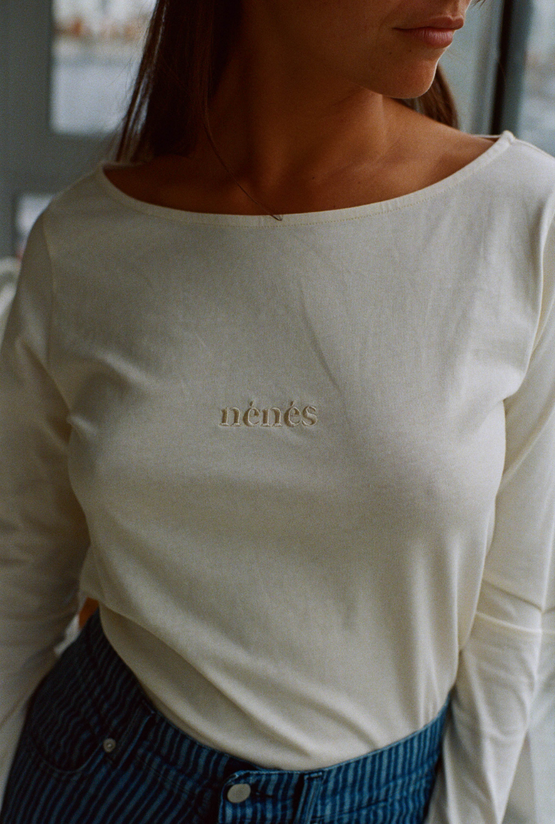Anne Top - Ecru