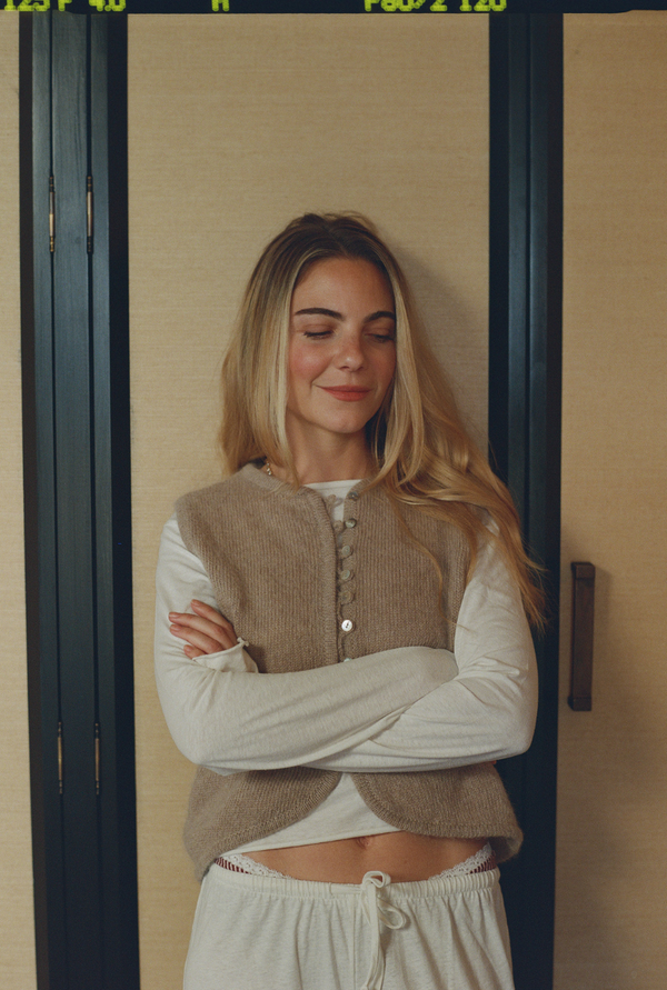 Gilet Margaux de Fouchier x Nénés