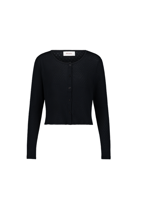 Cardigan Intemporel - Noir