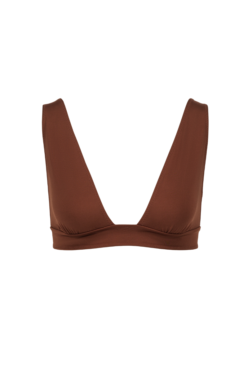 Top foulard Josie - Marron