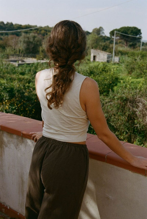 Top Lorena - Écru