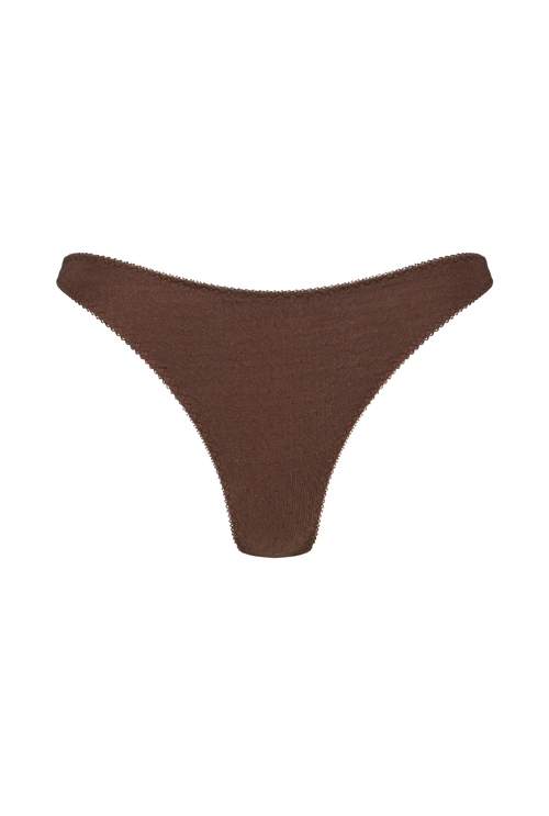 Tanga intemporel - Marron