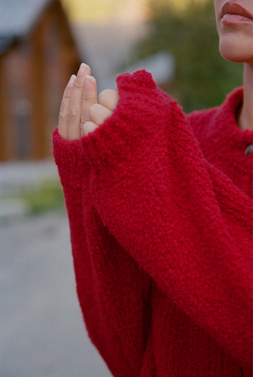 Suzane cardigan - Red