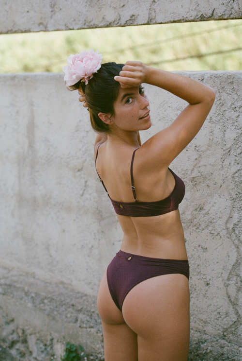 Brassière intemporelle - Prune