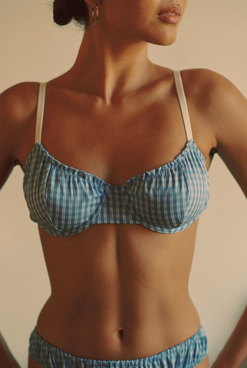 Soutien-gorge Saori - Carreaux