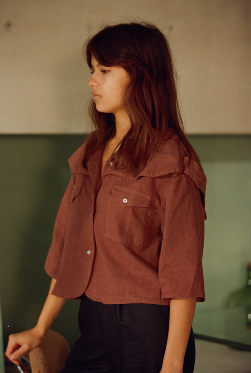 Chemise Celeste Marron