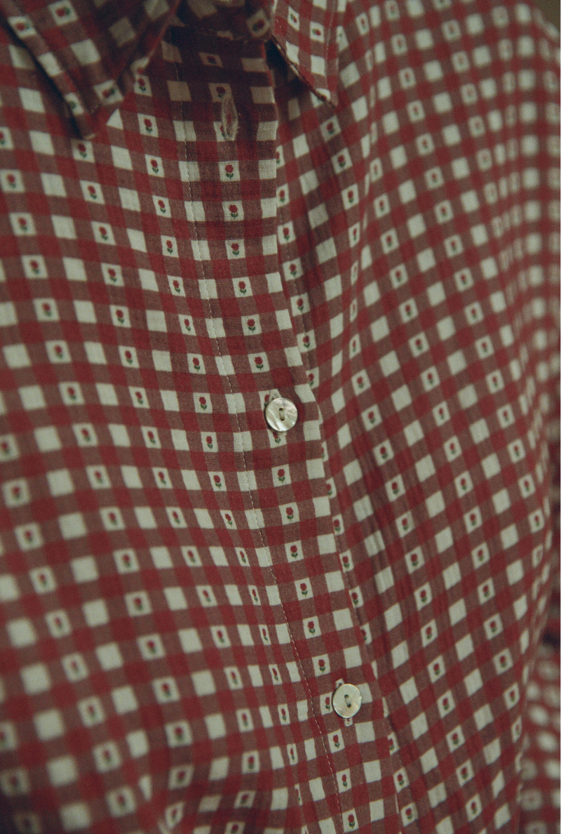 Mimosa Red Gingham Shirt