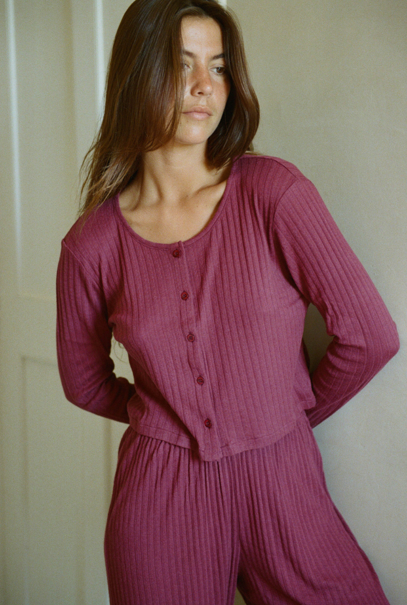 Maud Top - Plum