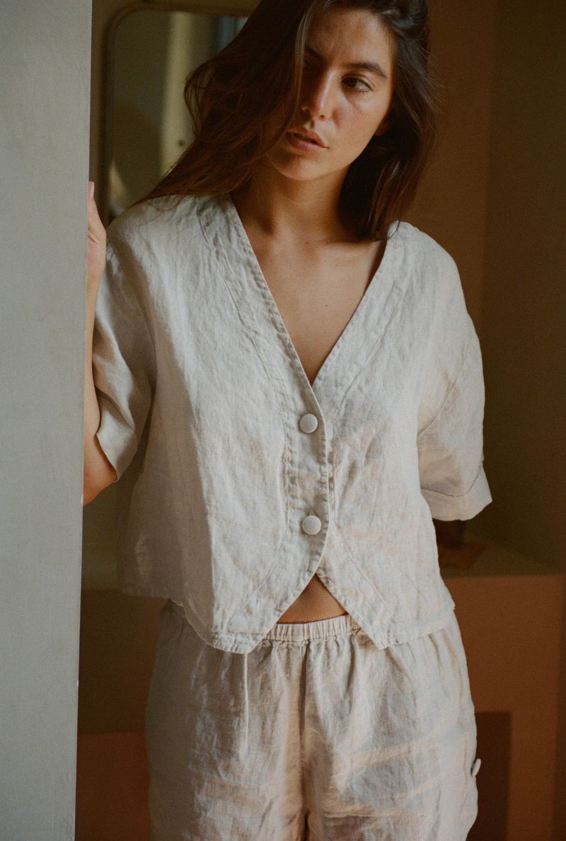 Ensemble Acha - Écru