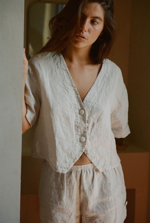 Ensemble Acha - Écru