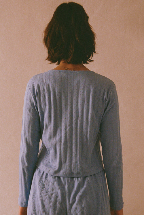 Top Maud - Bleu