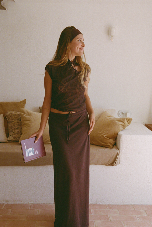 Marlène Rougier x Nénés Top - Burgundy