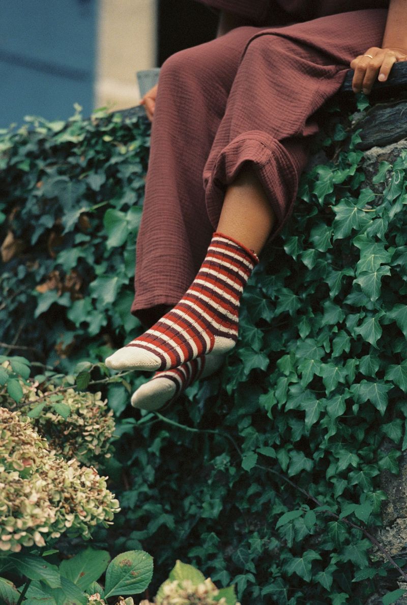 Chaussettes Annaelle - Rayures