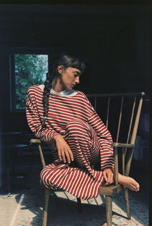 Pantalon Eva - Rayures