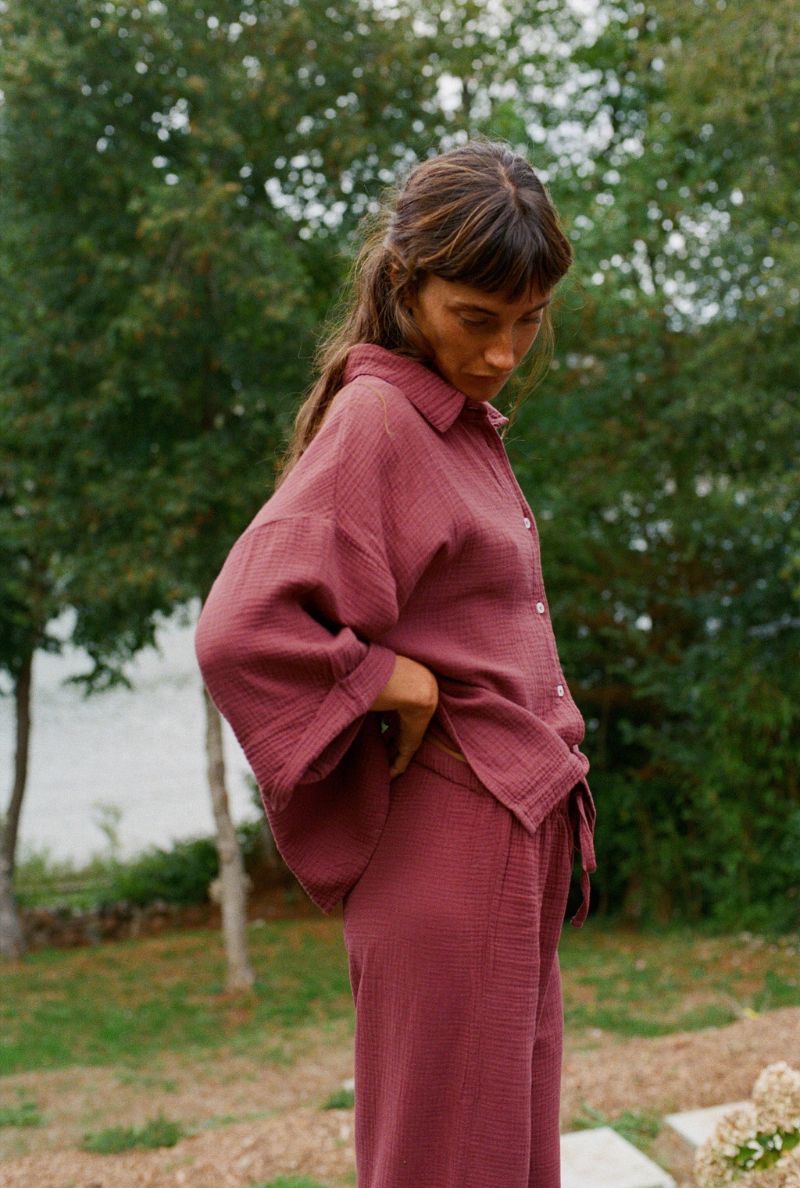 Chemise Axelle - Prune