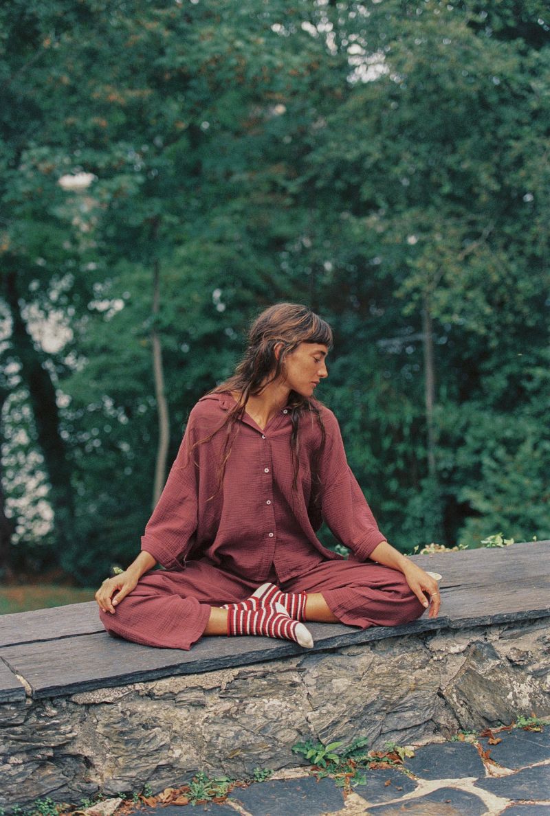 Chemise Axelle - Prune