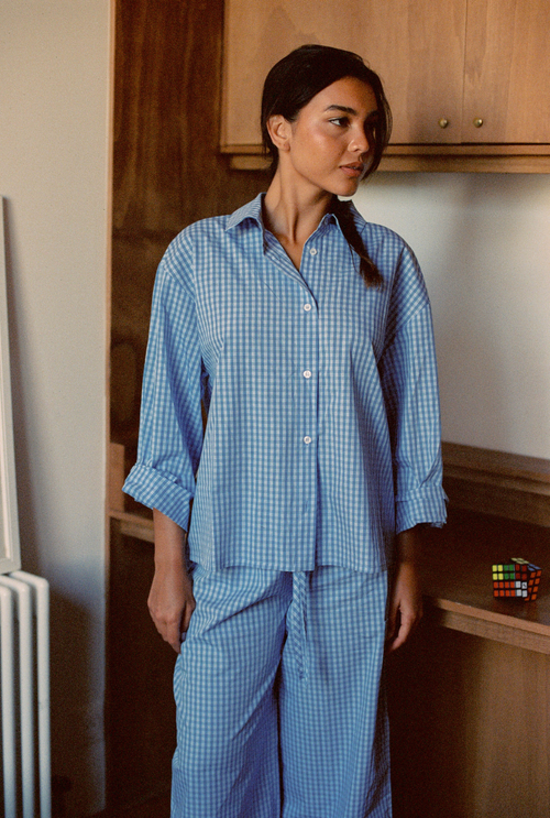 Ensemble pantalon Diana - Carreaux