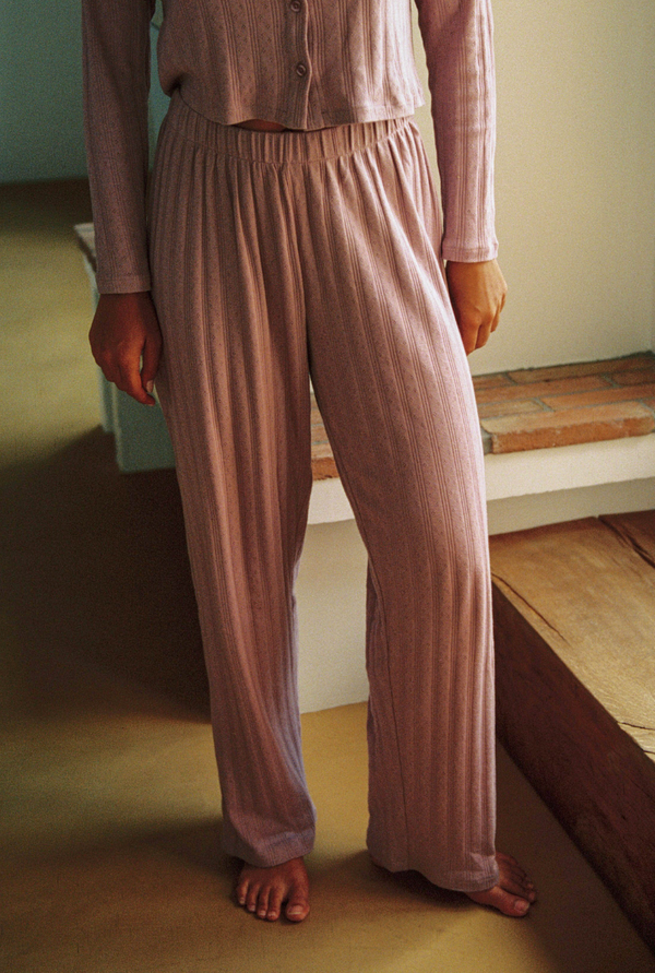 Pantalon Maud - Mauve