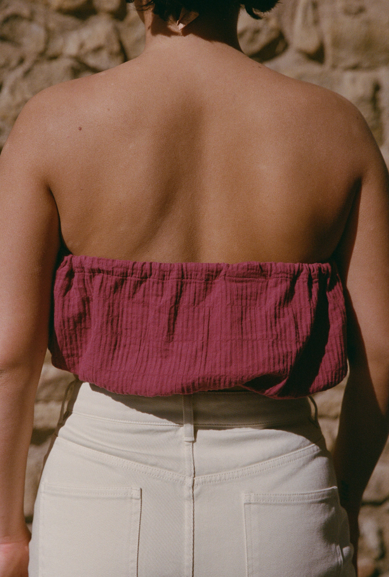 Top Clara - Prune
